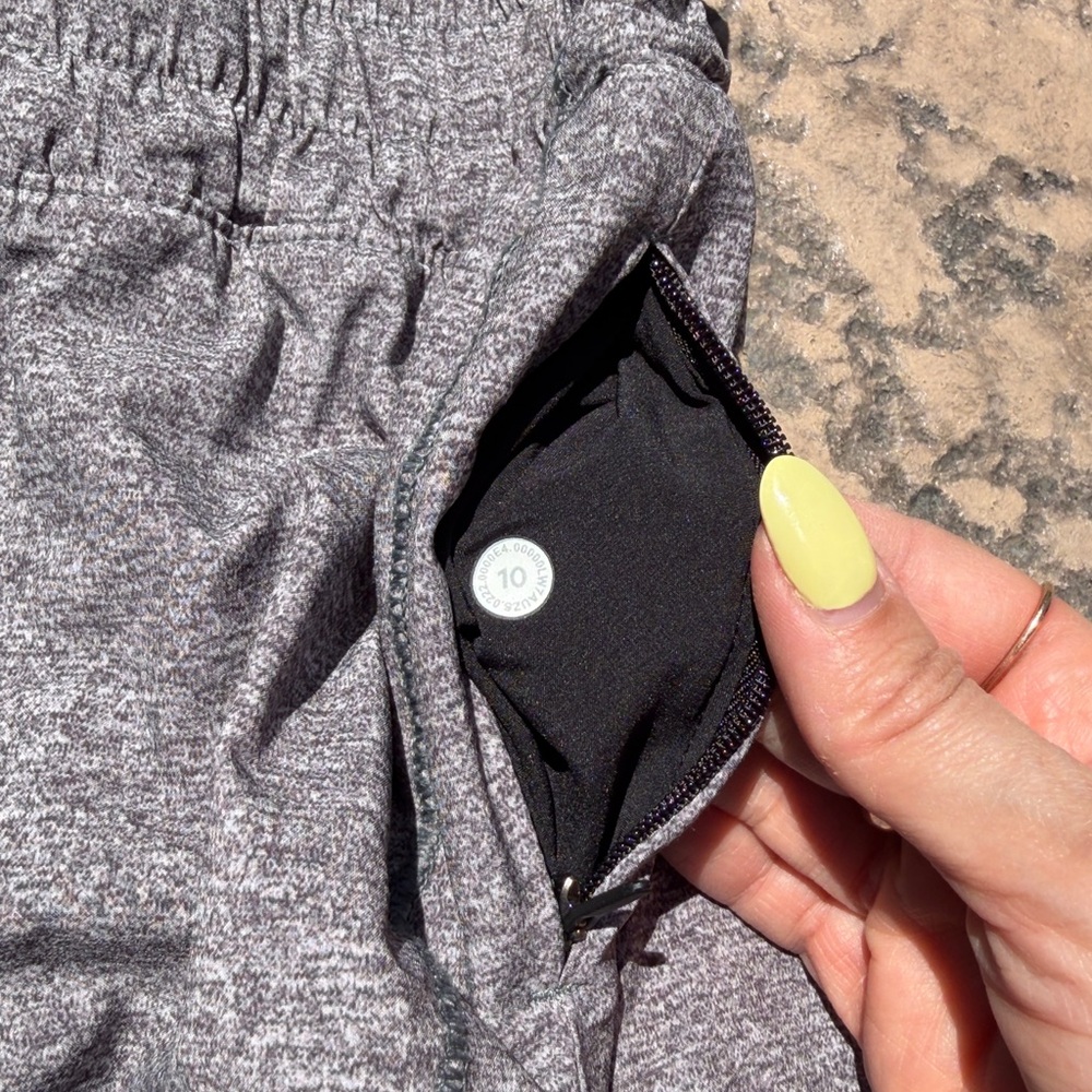 Lululemon Track That Short 5" Heather Lux Multi Black - Picture 7 of 8